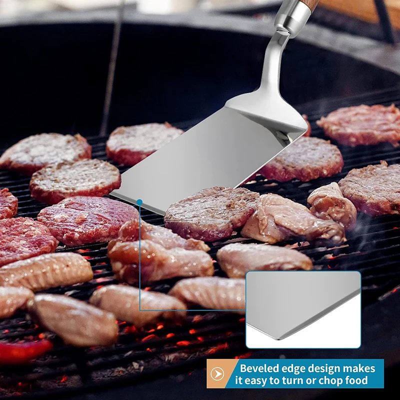 Stainless Steel Spatula with W - Okonomiyaki Spatula 评论和价格