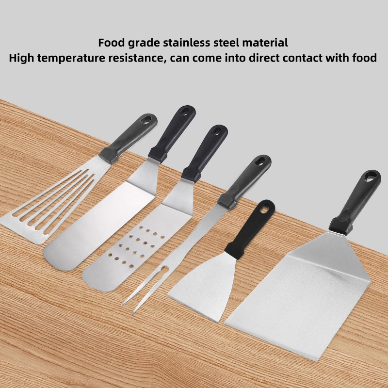 Kitchen Stainless Steel Scrape - Okonomiyaki Spatula 评论和价格
