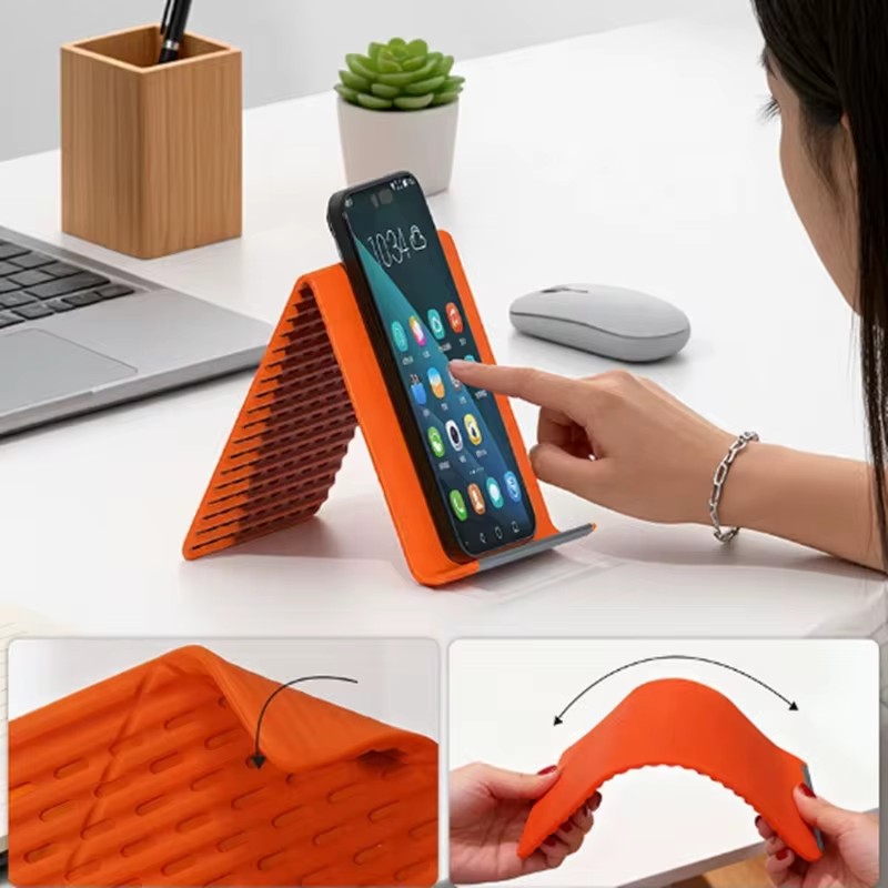 Portable Silicone Mobile Phone - Taco Stand Holder 评论和价格