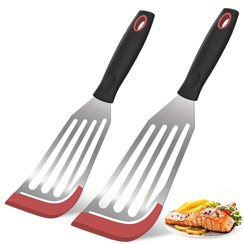 Stainless steel silicone spatu - Okonomiyaki Spatula 评论和价格